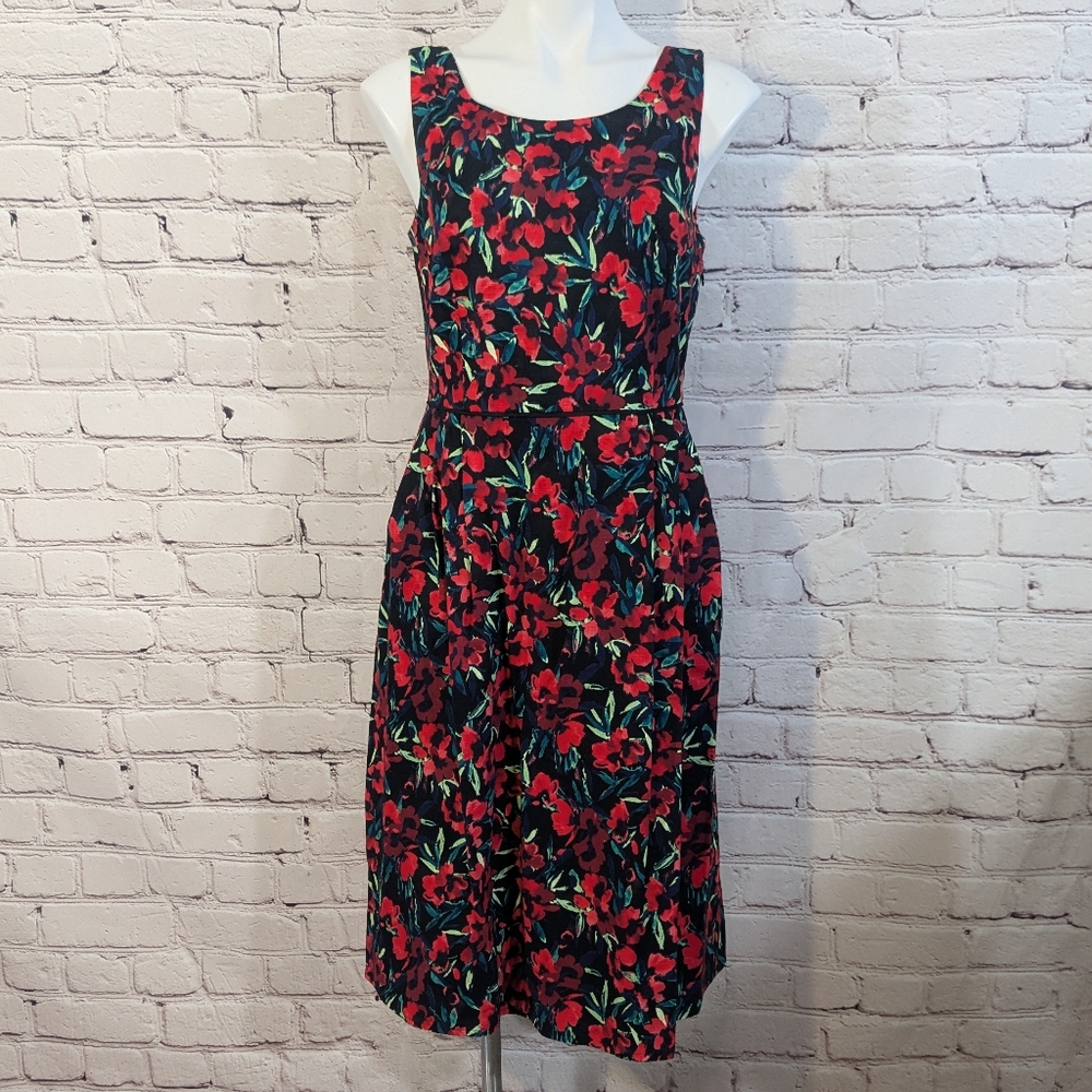 Lands End Floral dress
